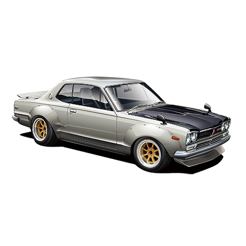 Fujimi - 1/24 Skyline 2000 GT-R (KPGC10) Full-Works Ver. (ID-142) Plastic Model Kit [04670]