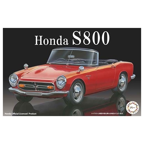 Fujimi 1/24 Honda S800 (ID-104) Plastic Model Kit