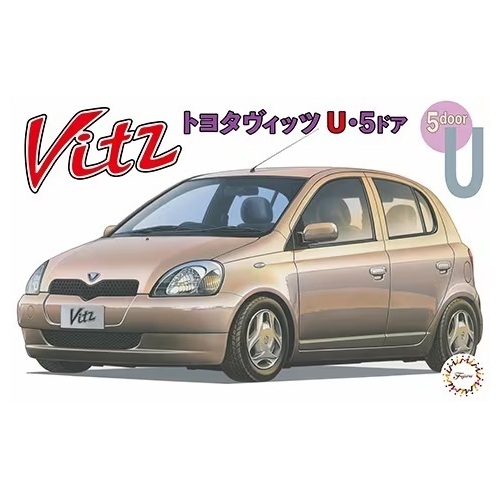 Fujimi 1/24 Toyota Vitz 5doors type U (ID-23) Plastic Model Kit