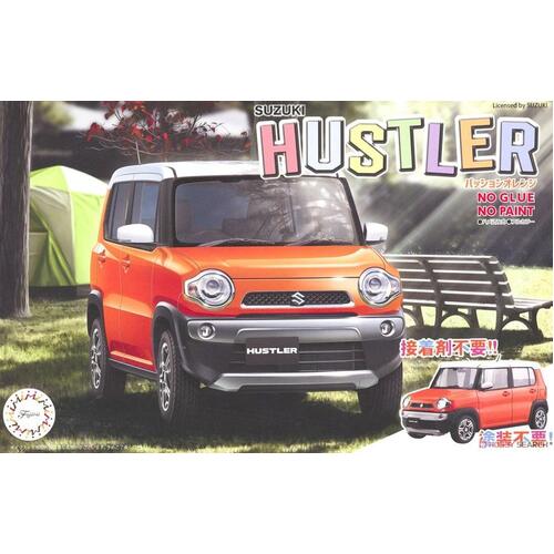 Fujimi - 1/24 Suzuki Hustler (Passion Orange) (C-NX-2) Plastic Model Kit