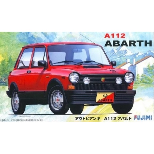 Fujimi - 1/24 Autobianchi A112 Abarth (RS-10) Plastic Model Kit [12686]