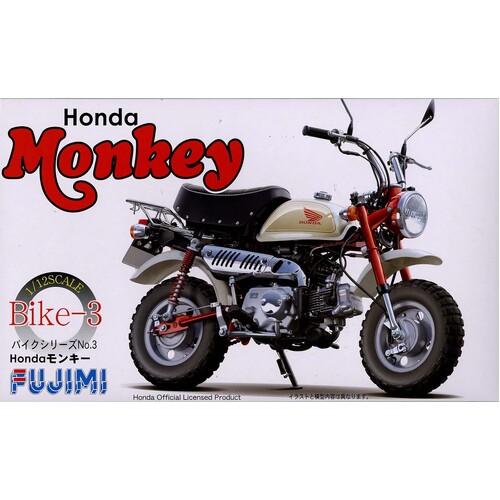 Fujimi - 1/12 Honda Monkey (Bike-No3) Plastic Model Kit