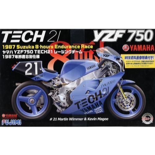 Fujimi - 1/12 YAMAHA YZR750 TECH21 1985 (Bike-No5) Plastic Model Kit