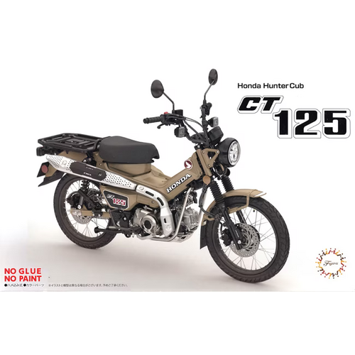 Fujimi 1/12 Honda CT125 (Hunter Cub/Matt Fresco Brown) (B-NX-No4) Plastic Model Kit [14192]