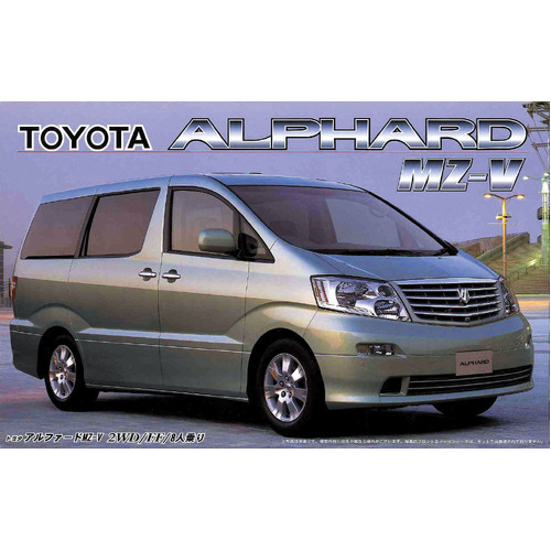 Fujimi - 1/24 Toyota Alphard "MZ-V" FF/2WD 8 persons (ID-69) Plastic Model Kit