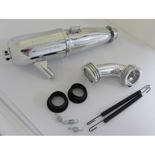 FX MUFFLER 3.5cc ON-ROAD EFRA 2168 + MANIFOLD ON-ROAD - SHORT - FX669550