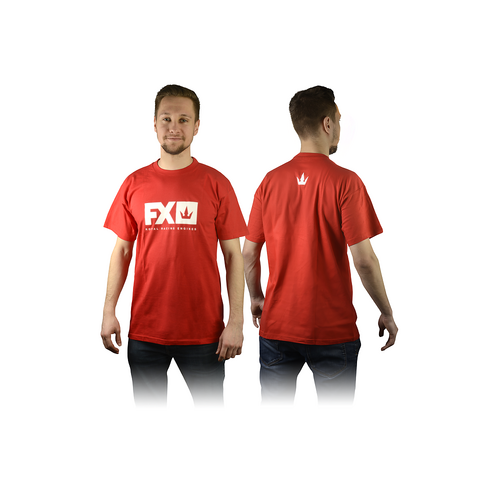 FX T-SHIRT RED L - FX695010L