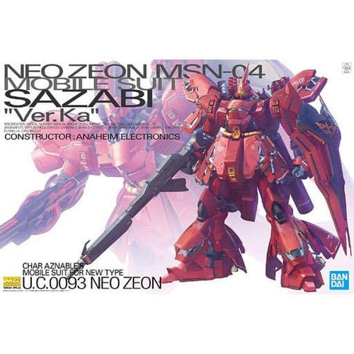 Bandai - MG Neo Zeon MSN-04 Sazabi Ver.Ka