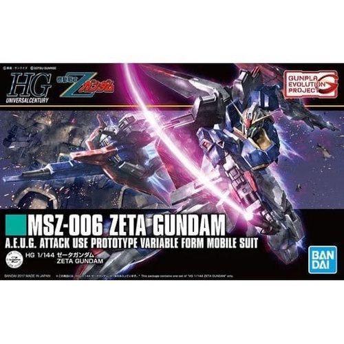 Gundam Bandai - 1/144 HGUC MSZ-006 Zeta Gundam