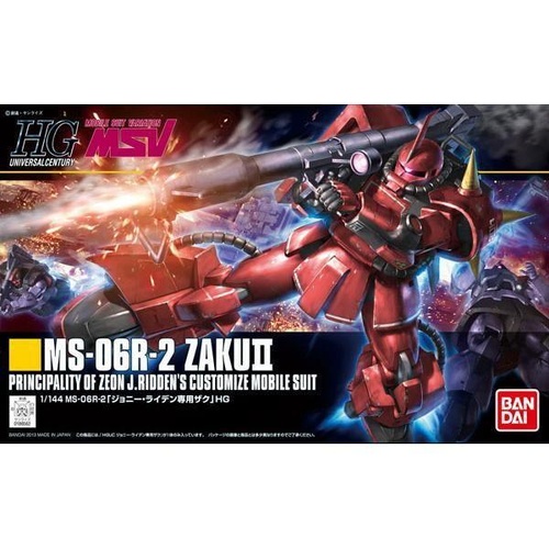 Bandai - 1/144 HGUC MS-06R-2 Zaku II Johnny Ridden Custom