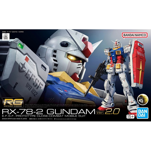 Bandai - RG 1/144 RX-78-2 Gundam Ver.2.0