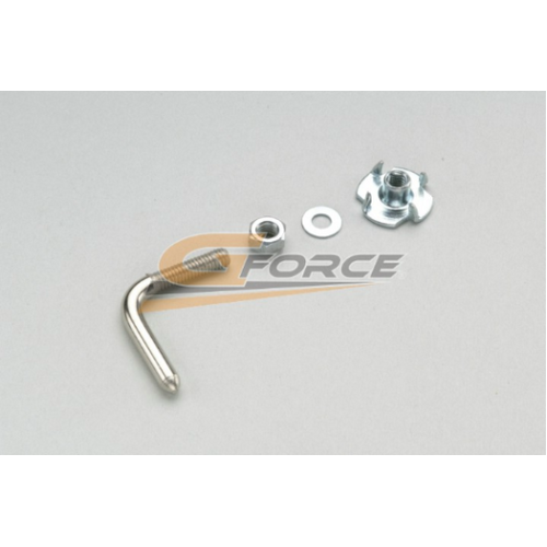 G-Force Tow hook - 2.15x20mm - Galvanized Steel (2)