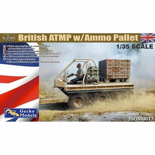 Gecko - 1/35 British ATMP w Ammo Pallet Plastic Model Kit