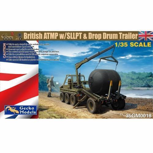 Gecko - 1/35 British ATMP w/SLLPT & Drop Drum Trailer Plastic Model Kit