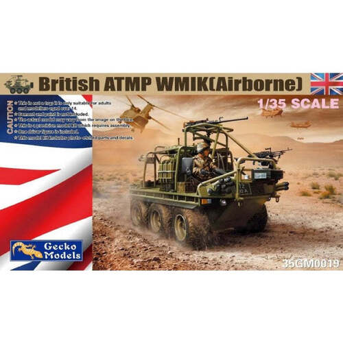 Gecko - 1/35 British ATMP WMIK (Airborne) Plastic Model Kit
