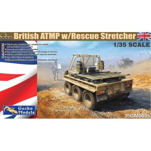Gecko - 1/35 British ATMP w Rescue Stretcher Plastic Model Kit