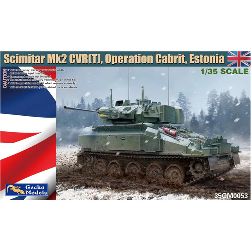 Gecko - 1/35 Scimitar Mk2 CVR(T) Plastic Model Kit