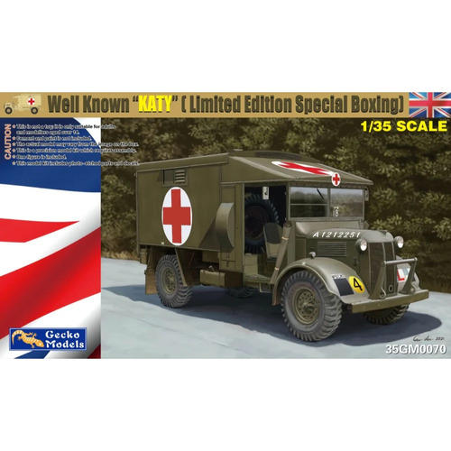 Gecko - 1/35 Famous KATY(Special Edition) Plastic Model Kit