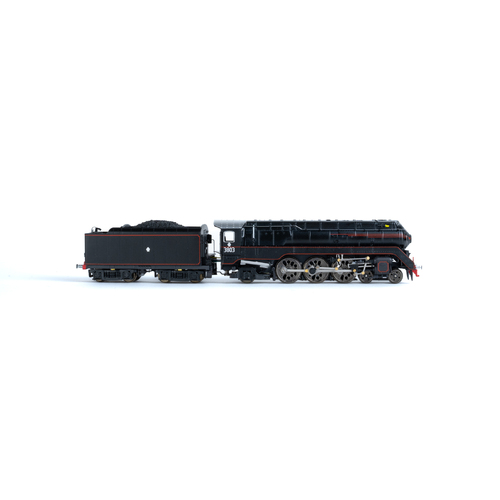 Gopher Models - N Scale C38 Class Loco NSWGR 3803 Streamliner (black)