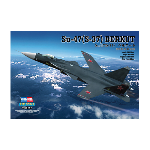 HobbyBoss 1/72 SU-47 (S-37) Berkut Plastic Model Kit [80211]