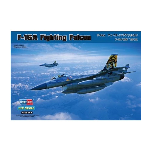 HobbyBoss 1/72 F-16A Fighting Falcon Plastic Model Kit [80272]