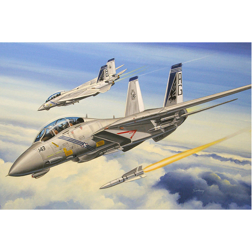 HobbyBoss 1/72 F-14B Tomcat Plastic Model Kit [80277]