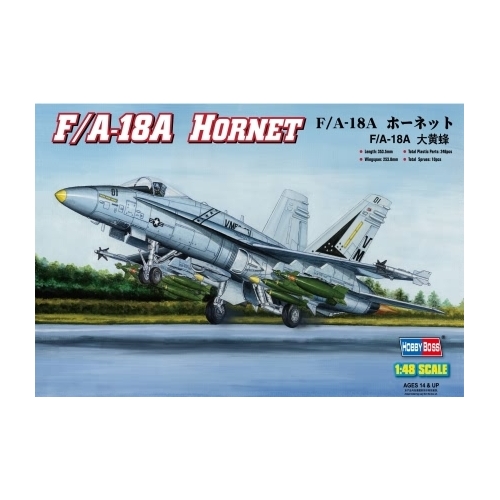 HobbyBoss 1/48 F/A-18A "HORNET" Plastic Model Kit [80320]