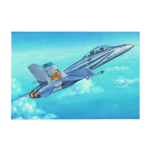 HobbyBoss 1/48 F/A -18D "Hornet" Plastic Model Kit [80322]