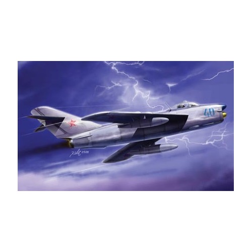 HobbyBoss 1/48 MiG-17PF Fresco D Plastic Model Kit [80336]