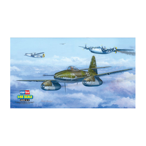 HobbyBoss 1/48 Messerschmitt Me 262 A-1a/U4 Plastic Model Kit [80372]