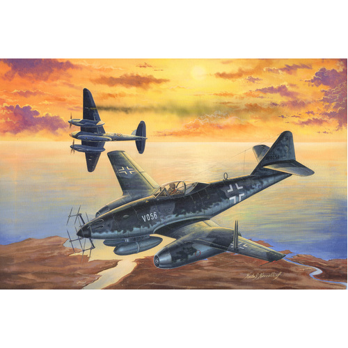 HobbyBoss 1/48 Me 262 A-1a/U2(V056) Plastic Model Kit [80374]