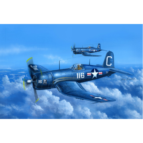 HobbyBoss 1/48 F4U-4 Corsair early version Plastic Model Kit [80386]