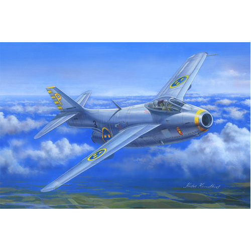 HobbyBoss 1/48 J-29B Tunnan Plastic Model Kit [81746]