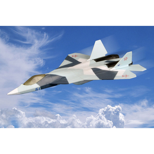 HobbyBoss 200mm Russian T-50 PAK-FA Plastic Model Kit [81903]