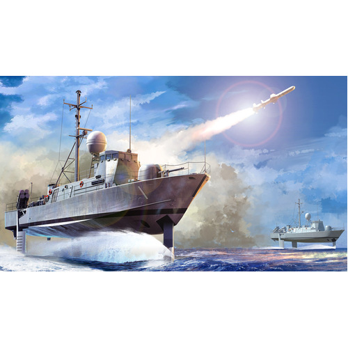 HobbyBoss 1/200 USS Pegasus PHM-1 Plastic Model Kit [82005]