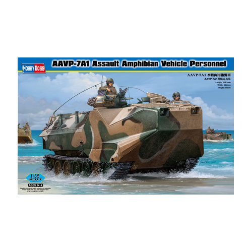 HobbyBoss 1/35 AAVP-7A1 Assault Amphibian Vehicle Personnel Plastic Model Kit [82410]