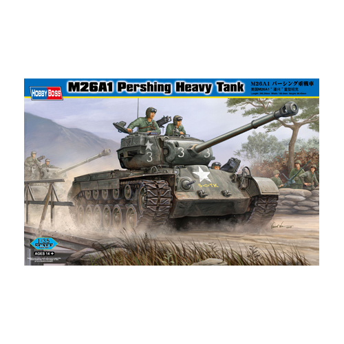 HobbyBoss 1/35 M26A1 Pershing Heavy Tank Plastic Model Kit [82425]