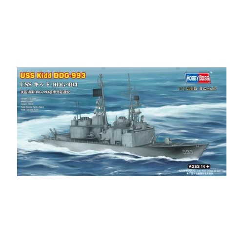 HobbyBoss 1/1250 Kidd DDG-993 Plastic Model Kit [82507]