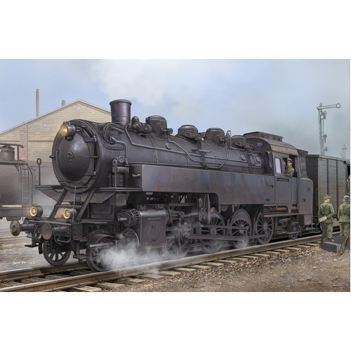 HobbyBoss - 1/72 German Dampflokomotive BR86 Plastic Model Kit [82914]