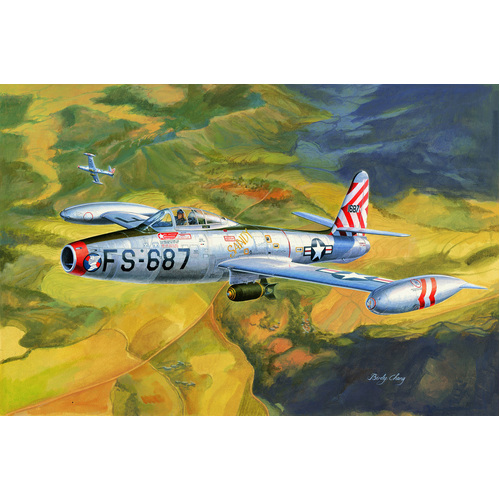 HobbyBoss 1/32 F-84E Thunderjet Plastic Model Kit [83207]