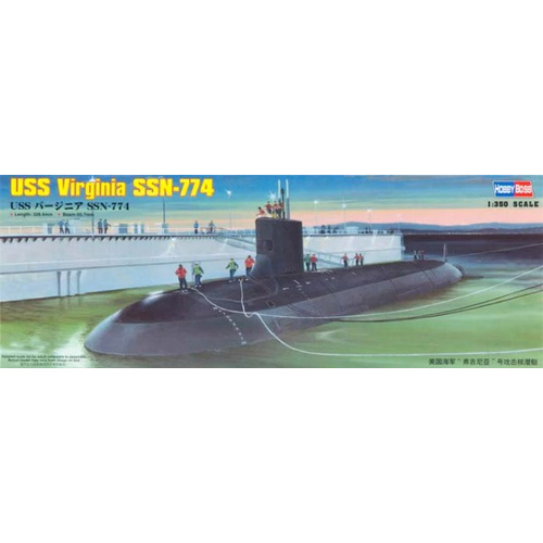 HobbyBoss 1/350 Virginia SSN-774 Plastic Model Kit [83513]