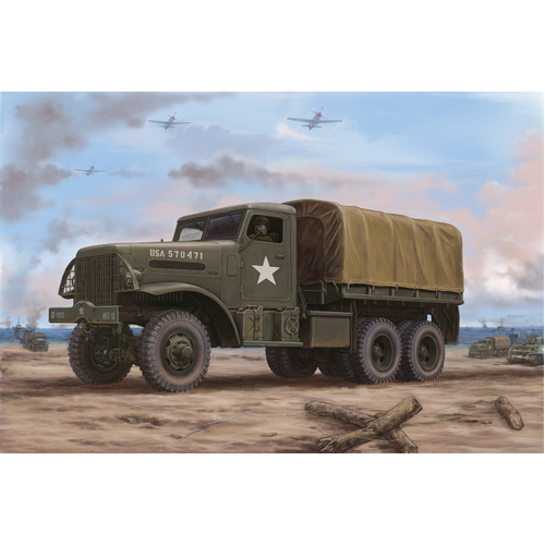 HobbyBoss 1/35 White 666 Cargo(Hard Top) Plastic Model Kit [83801]