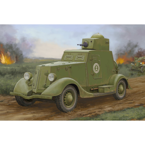 HobbyBoss 1/35 Soviet BA-20 Armored Car Mod.1939 Plastic Model Kit [83883]