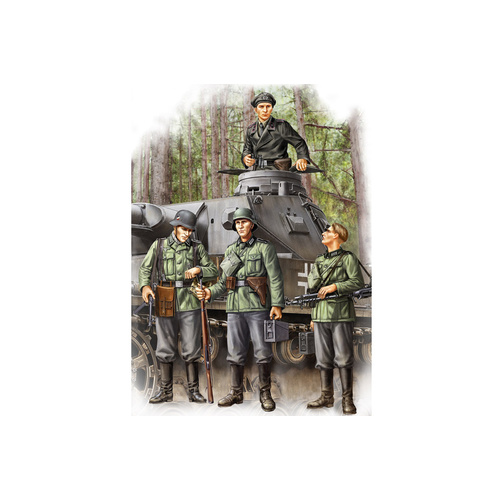 HobbyBoss - 1/35 German Infantry Set Vol.1 (Early) Plastic Model Kit [84413]