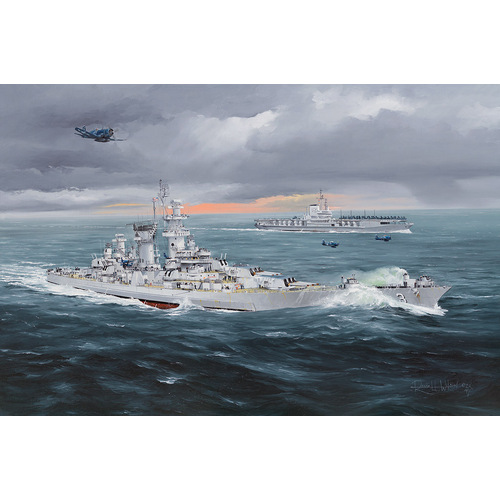 HobbyBoss 1/350 USS Hawaii CB-3 Plastic Model Kit [86515]