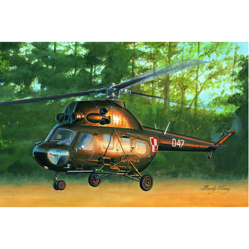 HobbyBoss 1/72 Mil mi-2US Hoplite gunship variant Plastic Model Kit [87242]