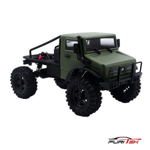 Hobby Plus 1/18 Brushless CR-18P 2024 T-Hunter Matte Green RC Crawler