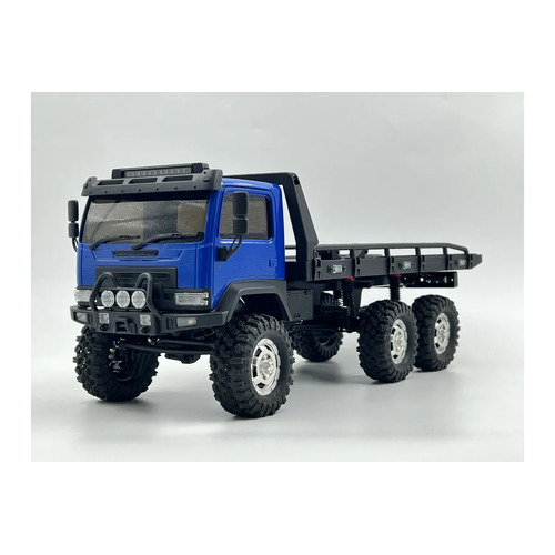 HobbyPlus 1/18 CR-18P 6X6 Flatbed (Blue) Brushed