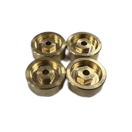 HobbyPlus Optional Machine Brass Wheel Hex