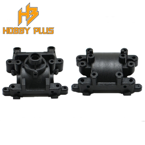 Hobby Plus Front/ Rear Gear Box Set MT